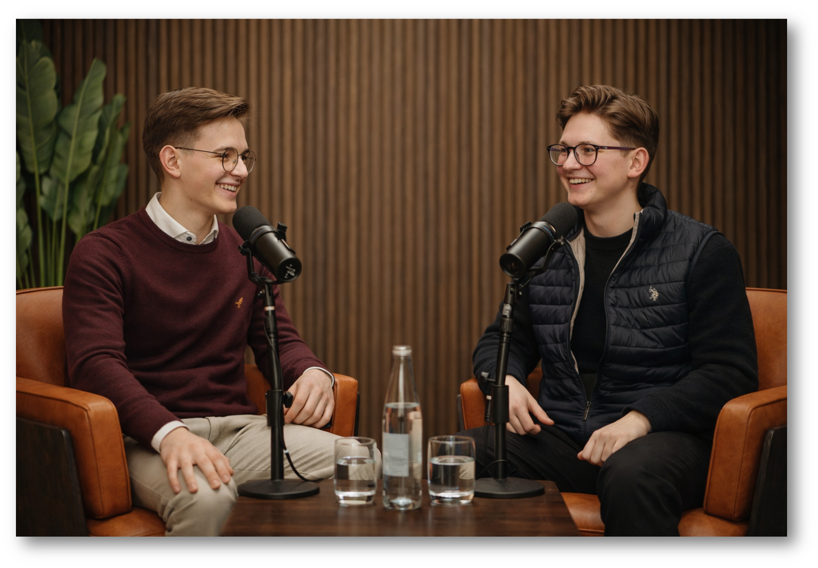 die Baerenbrüder am Mikrofon