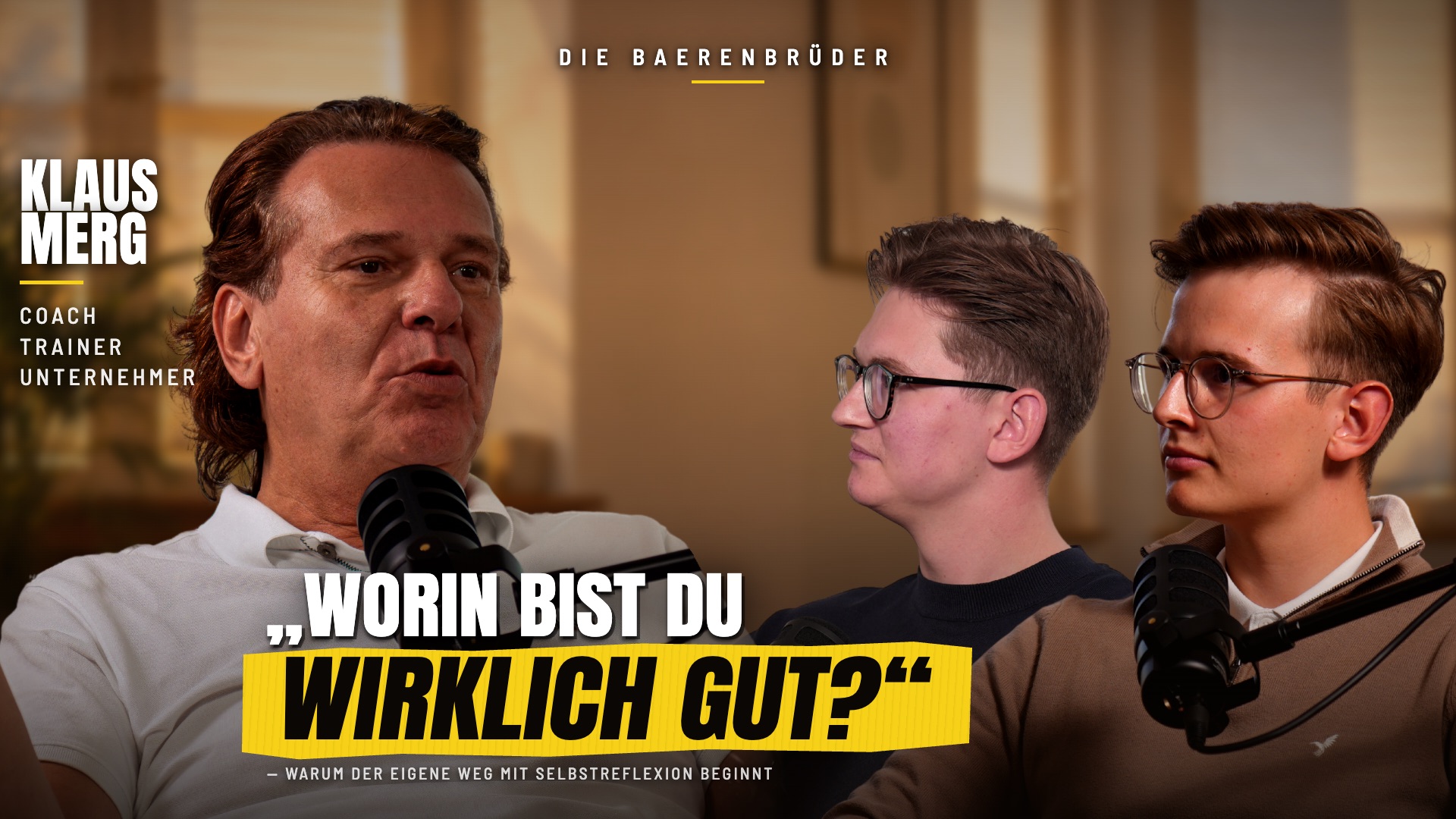 „Worin bist du wirklich gut?“ – Warum der eigene Weg mit Selbstreflexion beginnt | Klaus Merg